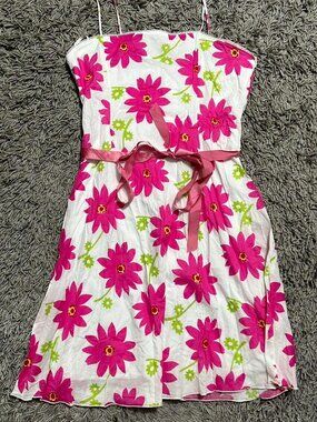 Y2K Fairy Boho Floral Cotton Midi Dress Size L